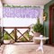 60 Branches Wisteria Hanging Flowers, Artificial Purple Wisteria Flowers Garland